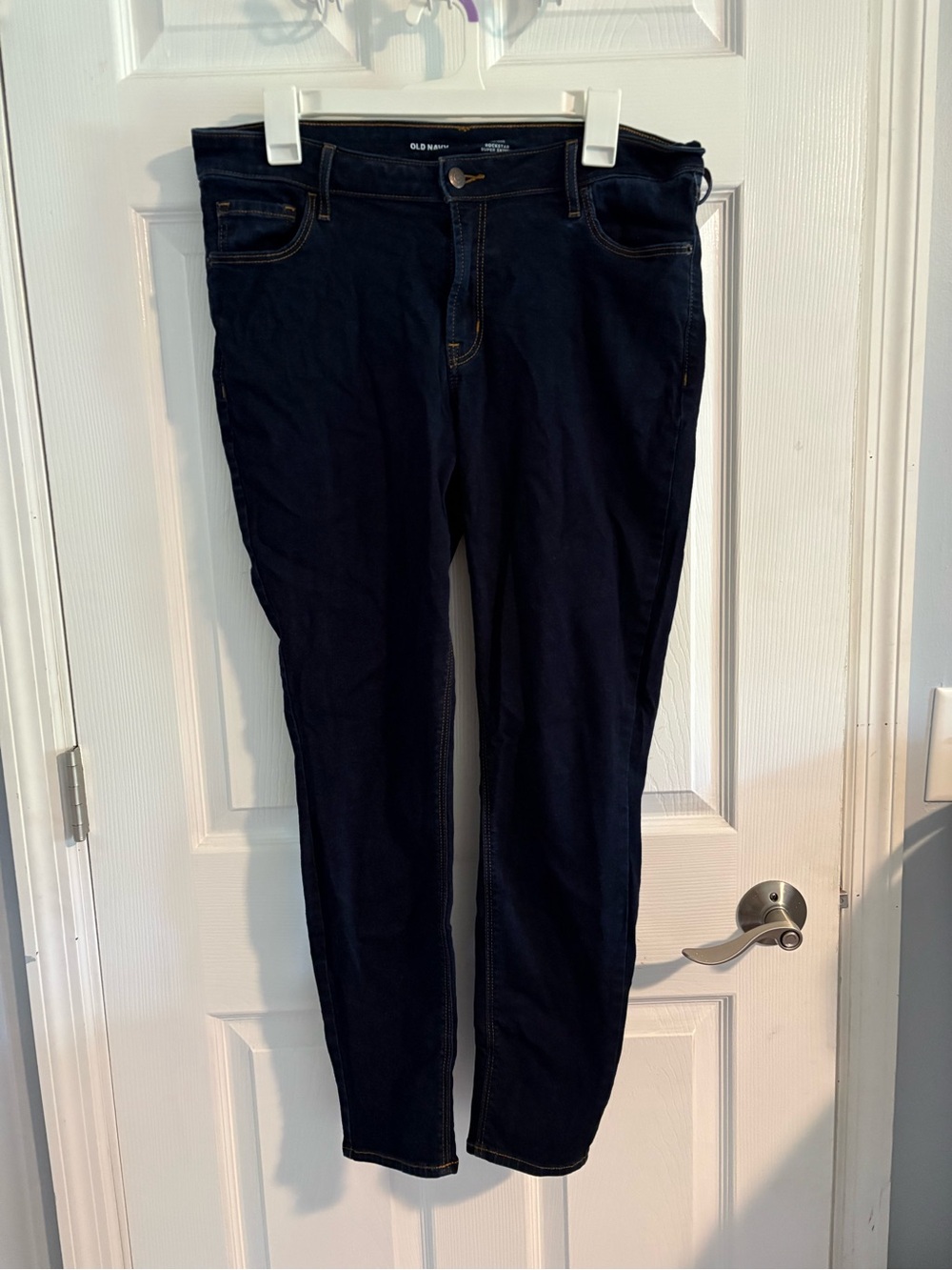 Old Navy Women's Dark Navy Skinny Jeans